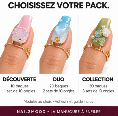 NailzMood - Bagues à Ongles
