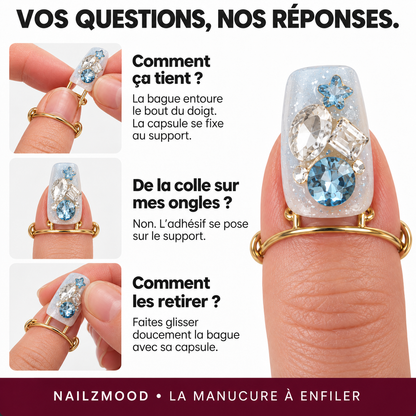 NailzMood - Bagues à Ongles